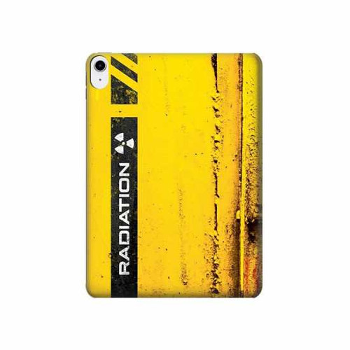 S3714 放射線警告 Radiation Warning iPad 10.9 (2025,2022) タブレットケース