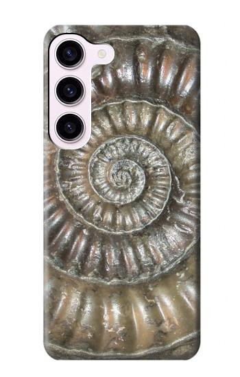 S1788 アンモナイト化石 Ammonite Fossil Samsung Galaxy A05s バック