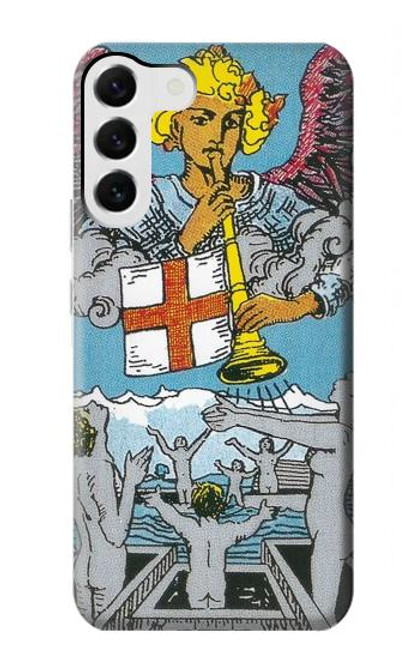 S3743 タロットカード審判 Tarot Card The Judgement Samsung Galaxy S23 Plus バックケース、フリップケース・カバー