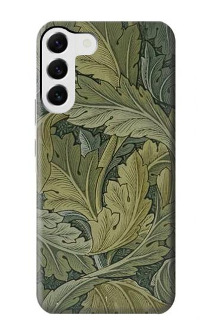 S3790 ウィリアムモリスアカンサスの葉 William Morris Acanthus Leaves Samsung Galaxy S23 Plus バックケース、フリップケース・カバー