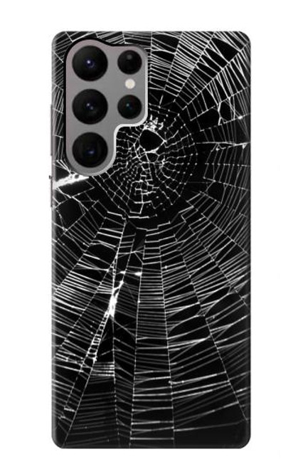 S2224 クモの巣 Spider Web Samsung Galaxy S23 Ultra バックケース、フリップケース・カバー