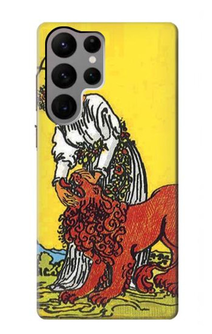 S3458 タロットカード 力 Strength Tarot Card Samsung Galaxy S23 Ultra バックケース、フリップケース・カバー