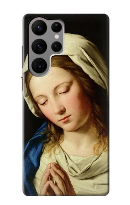 S3476 聖母マリアの祈り Virgin Mary Prayer Samsung Galaxy S23 Ultra バックケース、フリップケース・カバー