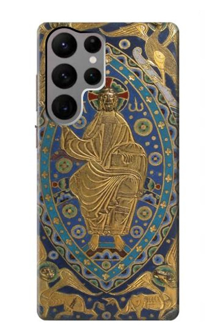 S3620 ブックカバーキリスト Book Cover Christ Majesty Samsung Galaxy S23 Ultra バックケース、フリップケース・カバー