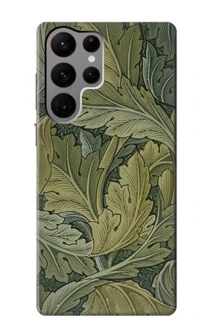 S3790 ウィリアムモリスアカンサスの葉 William Morris Acanthus Leaves Samsung Galaxy S23 Ultra バックケース、フリップケース・カバー