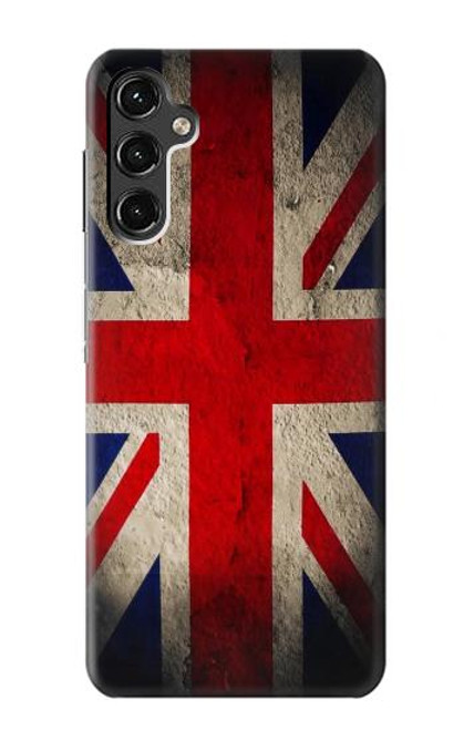 S2894 ヴィンテージイギリス旗 Vintage British Flag Samsung Galaxy A14 5G バックケース、フリップケース・カバー