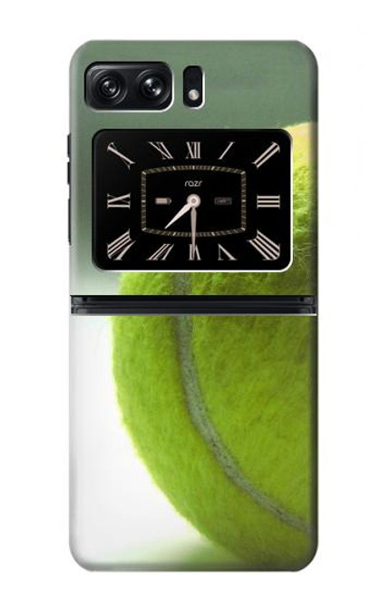 S0924 テニスボール Tennis Ball Motorola Moto Razr 2022 バックケース、フリップケース・カバー
