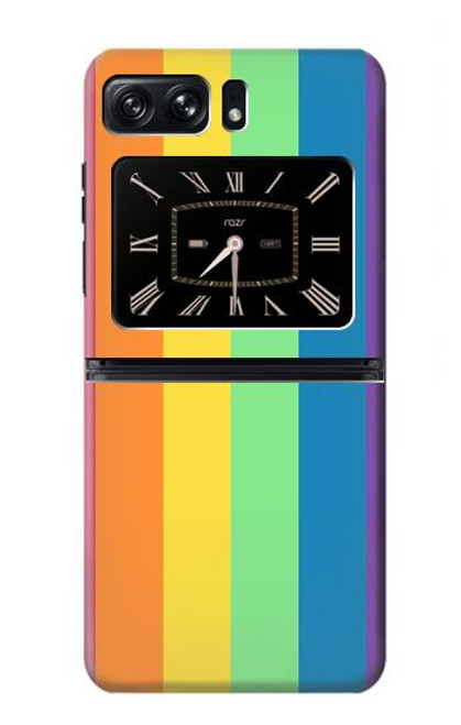 S3699 LGBTプライド LGBT Pride Motorola Moto Razr 2022 バックケース、フリップケース・カバー