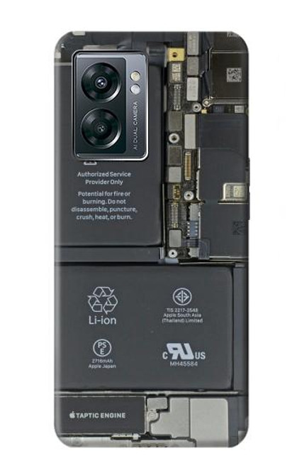 S3467 携帯電話の中のグラフィック Inside Mobile Phone Graphic OnePlus Nord N300 バックケース、フリップケース・カバー