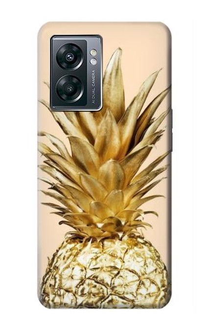 S3490 ゴールドパイナップル Gold Pineapple OnePlus Nord N300 バックケース、フリップケース・カバー