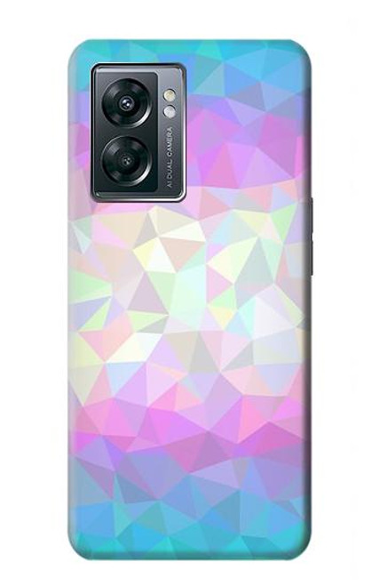 S3747 トランスフラッグポリゴン Trans Flag Polygon OnePlus Nord N300 バックケース、フリップケース・カバー