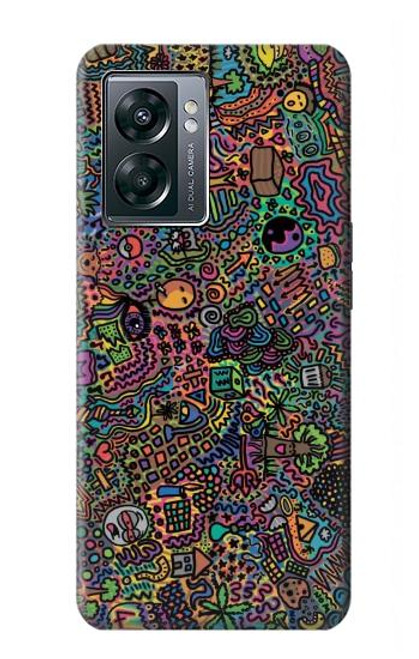 S3815 サイケデリックアート Psychedelic Art OnePlus Nord N300 バックケース、フリップケース・カバー