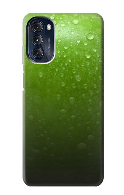 S2475 緑リンゴ Green Apple Texture Seamless Motorola Moto G 5G (2023) バックケース、フリップケース・カバー