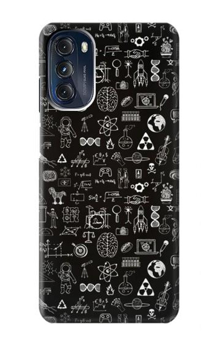 S3426 科学黒板 Blackboard Science Motorola Moto G 5G (2023) バックケース、フリップケース・カバー