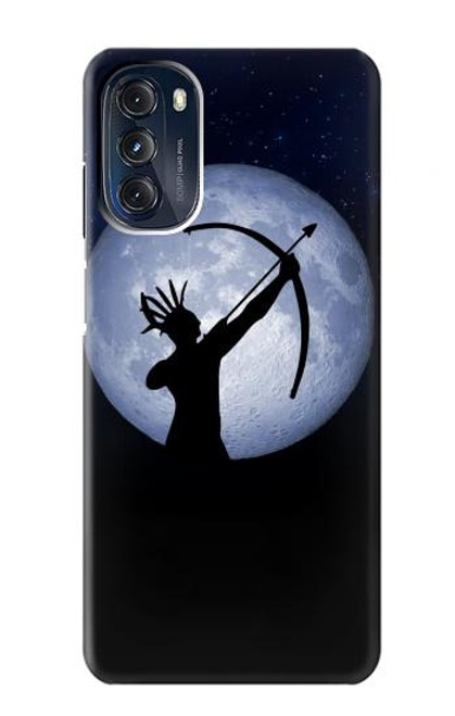 S3489 インディアンハンタームーン Indian Hunter Moon Motorola Moto G 5G (2023) バックケース、フリップケース・カバー