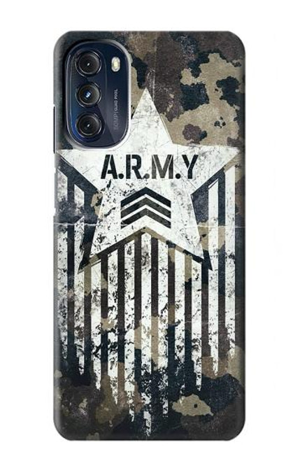 S3666 陸軍迷彩迷彩 Army Camo Camouflage Motorola Moto G 5G (2023) バックケース、フリップケース・カバー