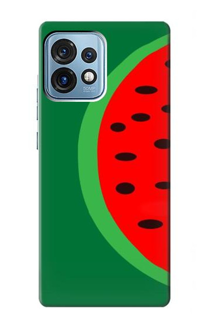 S2383 スイカ Watermelon Motorola Edge+ (2023), X40, X40 Pro, Edge 40 Pro バックケース、フリップケース・カバー