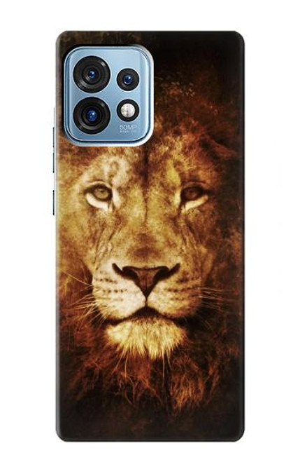 S3182 ライオン Lion Motorola Edge+ (2023), X40, X40 Pro, Edge 40 Pro バックケース、フリップケース・カバー