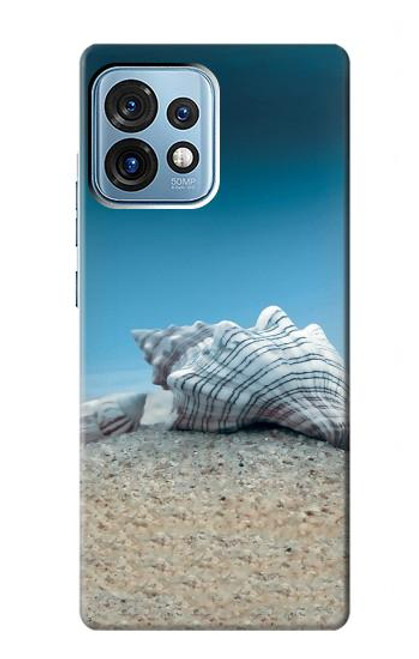 S3213 海 海の貝殻 Sea Shells Under the Sea Motorola Edge+ (2023), X40, X40 Pro, Edge 40 Pro バックケース、フリップケース・カバー