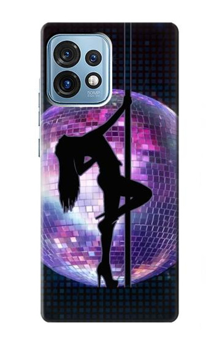 S3284 セクシーな女の子ディスコポールダンス Sexy Girl Disco Pole Dance Motorola Edge+ (2023), X40, X40 Pro, Edge 40 Pro バックケース、フリップケース・カバー