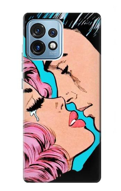 S3469 ポップアート Pop Art Motorola Edge+ (2023), X40, X40 Pro, Edge 40 Pro バックケース、フリップケース・カバー