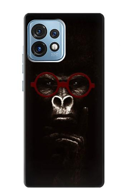 S3529 思考ゴリラ Thinking Gorilla Motorola Edge+ (2023), X40, X40 Pro, Edge 40 Pro バックケース、フリップケース・カバー