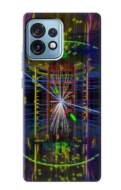 S3545 量子粒子衝突 Quantum Particle Collision Motorola Edge+ (2023), X40, X40 Pro, Edge 40 Pro バックケース、フリップケース・カバー