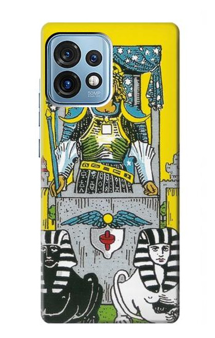 S3739 タロットカード戦車 Tarot Card The Chariot Motorola Edge+ (2023), X40, X40 Pro, Edge 40 Pro バックケース、フリップケース・カバー