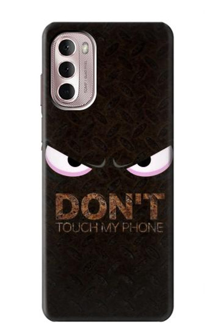S3412 私の携帯に触るな Do Not Touch My Phone Motorola Moto G Stylus 4G (2022) バックケース、フリップケース・カバー