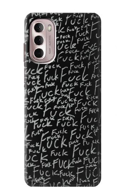 S3478 面白い言葉黒板 Funny Words Blackboard Motorola Moto G Stylus 4G (2022) バックケース、フリップケース・カバー