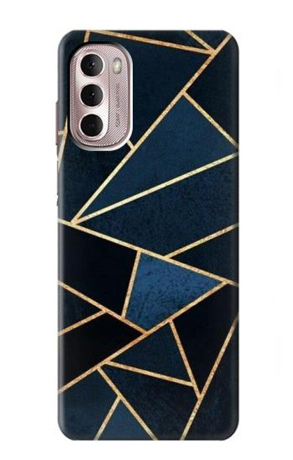 S3479 ネイビーブルーグラフィックアート Navy Blue Graphic Art Motorola Moto G Stylus 4G (2022) バックケース、フリップケース・カバー