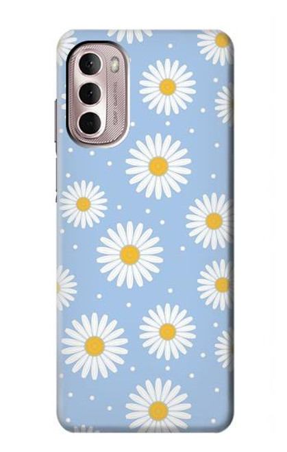 S3681 デイジーの花のパターン Daisy Flowers Pattern Motorola Moto G Stylus 4G (2022) バックケース、フリップケース・カバー