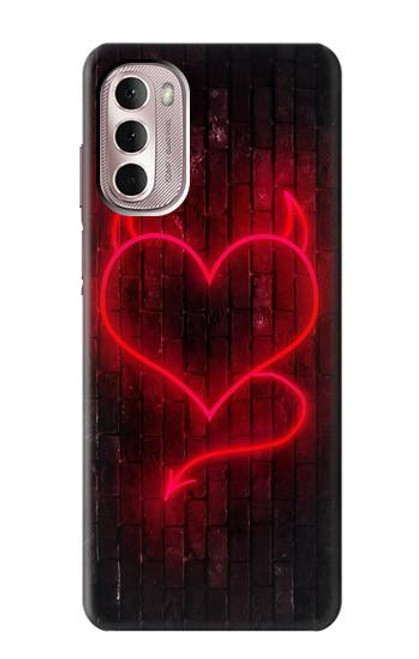 S3682 デビルハート Devil Heart Motorola Moto G Stylus 4G (2022) バックケース、フリップケース・カバー