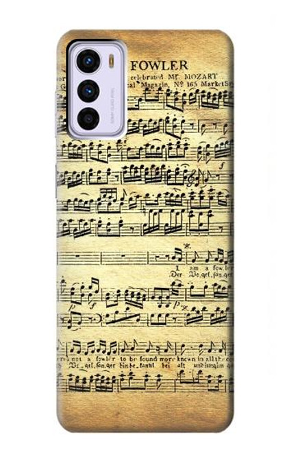 S2667 ファウラーモーツァルト音楽シート The Fowler Mozart Music Sheet Motorola Moto G42 バックケース、フリップケース・カバー