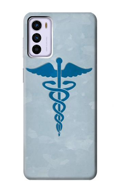S2815 カドゥケウスの杖 医療シンボル Medical Symbol Motorola Moto G42 バックケース、フリップケース・カバー