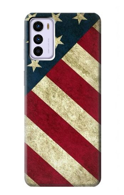 S3295 米国の国旗 US National Flag Motorola Moto G42 バックケース、フリップケース・カバー