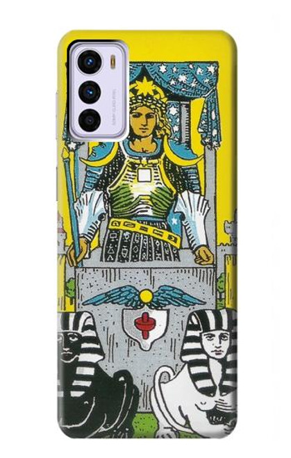 S3739 タロットカード戦車 Tarot Card The Chariot Motorola Moto G42 バックケース、フリップケース・カバー