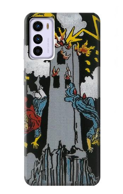 S3745 タロットカードタワー Tarot Card The Tower Motorola Moto G42 バックケース、フリップケース・カバー