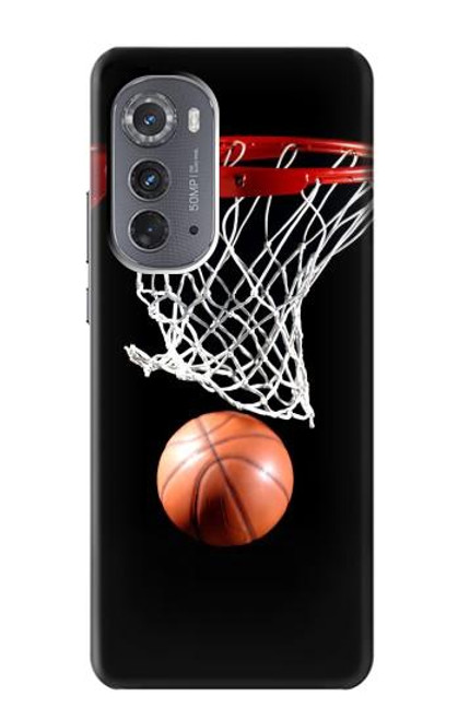 S0066 バスケットボール Basketball Motorola Edge (2022) バックケース、フリップケース・カバー