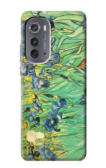 S0210 フィンセント・ファン・ゴッホ アイリスの花 Van Gogh Irises Motorola Edge (2022) バックケース、フリップケース・カバー