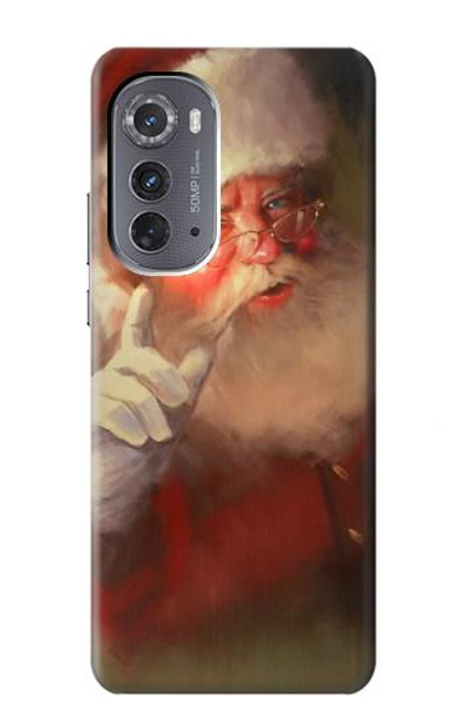 S1144 クリスマスサンタクロース Xmas Santa Claus Motorola Edge (2022) バックケース、フリップケース・カバー