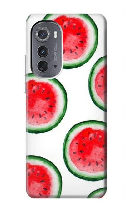 S3236 スイカパターン Watermelon Pattern Motorola Edge (2022) バックケース、フリップケース・カバー