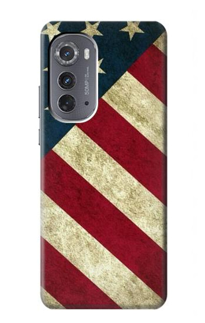 S3295 米国の国旗 US National Flag Motorola Edge (2022) バックケース、フリップケース・カバー