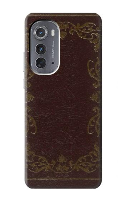 S3553 ヴィンテージブックカバー Vintage Book Cover Motorola Edge (2022) バックケース、フリップケース・カバー