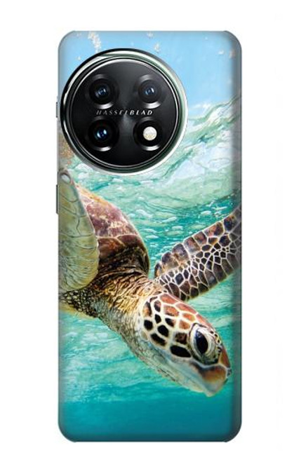 S1377 ウミガメ Ocean Sea Turtle OnePlus 11 バックケース、フリップケース・カバー