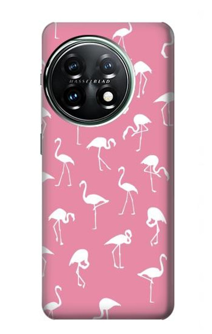 S2858 ピンクフラミンゴ柄 Pink Flamingo Pattern OnePlus 11 バックケース、フリップケース・カバー