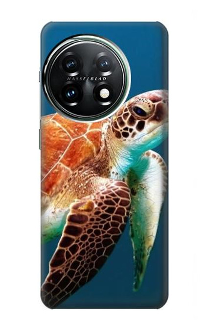 S3497 ウミガメ Green Sea Turtle OnePlus 11 バックケース、フリップケース・カバー