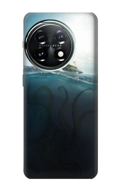 S3540 巨大なタコ Giant Octopus OnePlus 11 バックケース、フリップケース・カバー