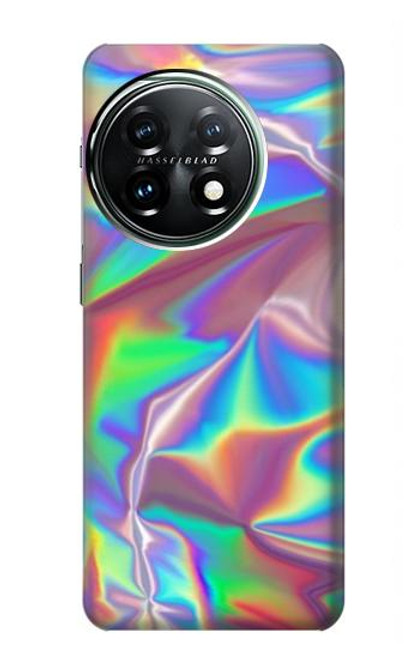 S3597 ホログラフィック写真印刷 Holographic Photo Printed OnePlus 11 バックケース、フリップケース・カバー