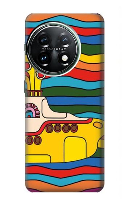 S3599 ヒッピーサブマリン Hippie Submarine OnePlus 11 バックケース、フリップケース・カバー